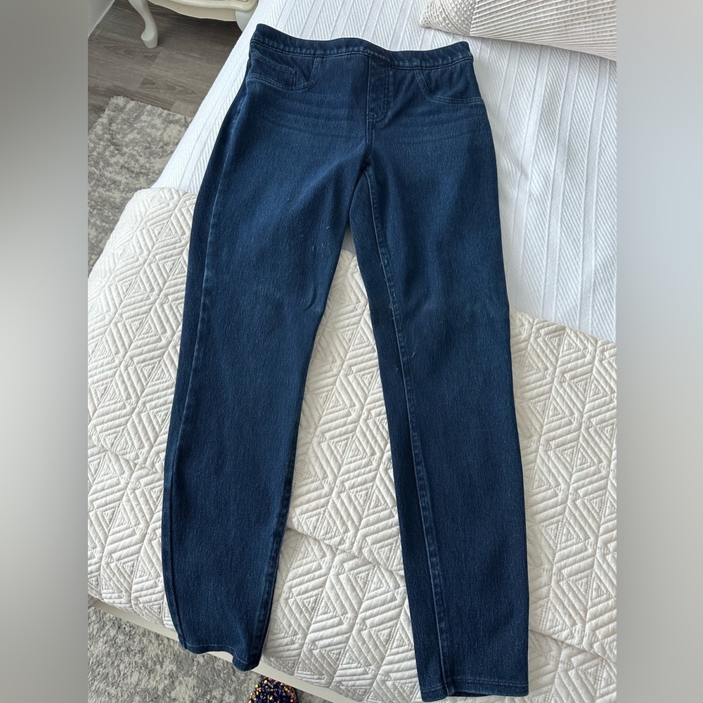 SPANX Sara Treleaven Blakely Women's Jeggings Indigo Blue Size M